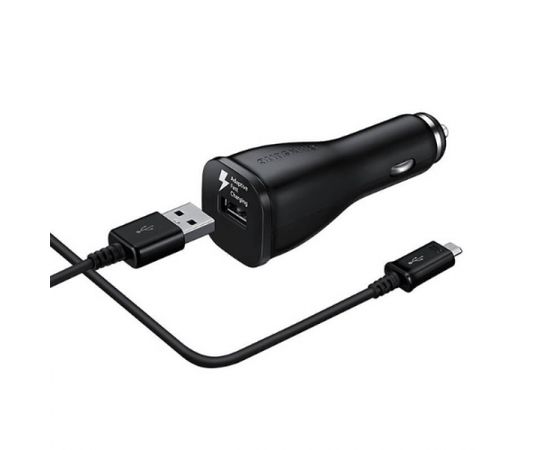 Samsung EP-LN915U Универсальное  2A 15W USB быстрое Авто Зарядное устройство + Micro USB Дата Кабель 1.2м (OEM)