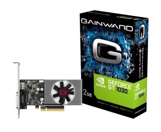 Gainward GeForce GT 1030, 2GB DDR4 (Bit), HDMI, DVI