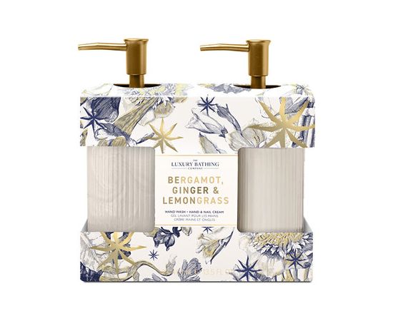 Uniquee Luxury Dárkový set péče o ruce v krabičce ( Bergamot, Zázvor & Lemongrass ) Косметика для тела