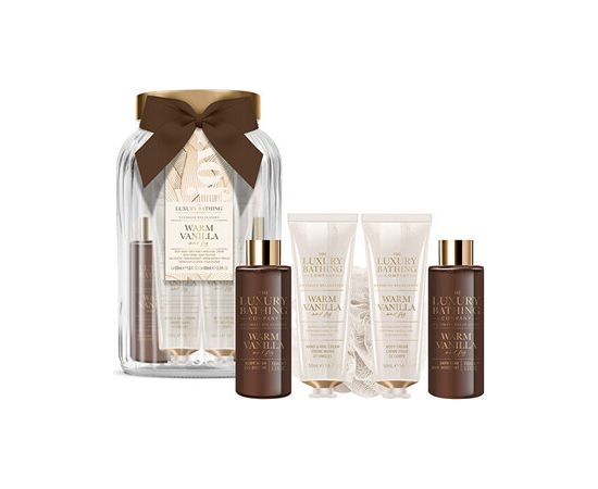 Uniquee Luxury Dárková sada ve skleněné dóze ( Vanilka ) Духи и косметика