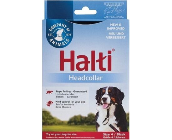 Halti Kantarek obroża uzdowa rozmiar 4 czarna Citas preces