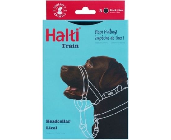 Halti Kantarek - obroża uzdowa rozmiar 3 czarna Citas preces
