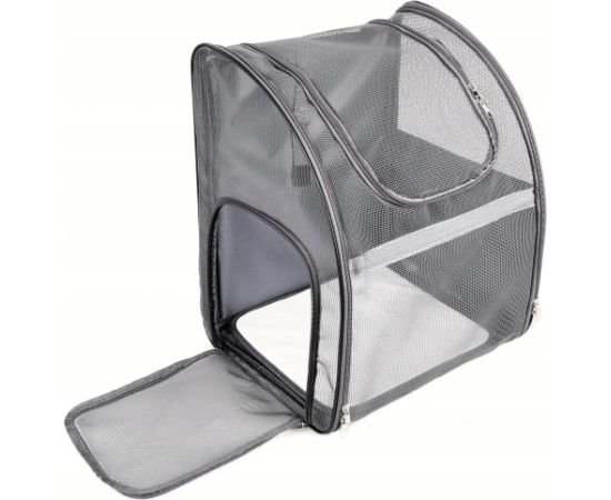 Promis PLECAK TRANSPORTER TORBA DLA KOTA PSA Z SIATKI W PEŁNI WENTYLOWANY SKŁADANY Suņu un kaķu transport somas