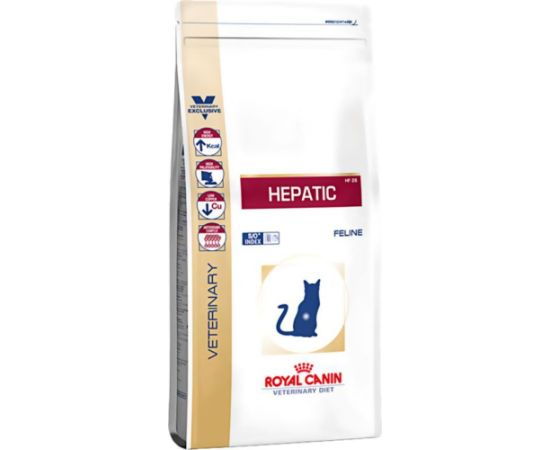 Royal Canin CAT DIET HEPATIC 2KG HF 26 Kaķu sausā barība
