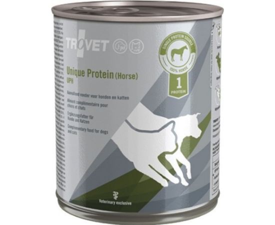 Trovet Trovet Unique Protein UPH Konina dla psa i kota puszka 800g Suņu barība