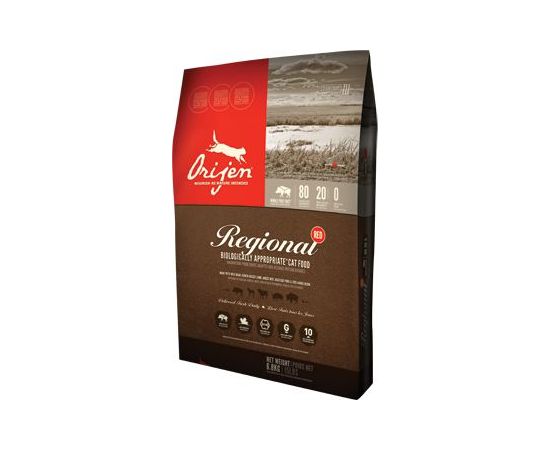 Orijen ORIJEN Regional Red Cat 5.4kg Kaķu sausā barība