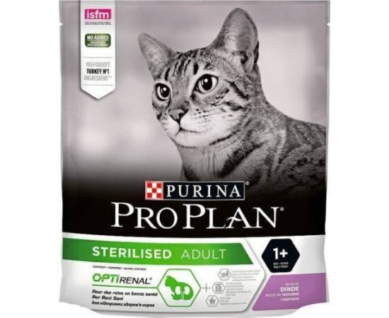 Purina Purina Pro Plan Kot 400g Sterilised Indyk karma sucha Kaķu sausā barība