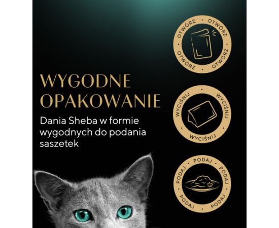 SHEBA Nature's Collection Mix - wet cat food - 40x85g Консервы кошек