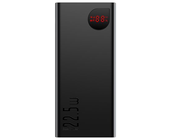 LiPo Powerbank 40000mAh 22.5W 3xUSB + USB-C Adaman black BASEUS Power-банки