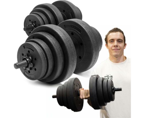 Springos Hanteļu komplekts 2 x 10 kg ACT0041 Hanteles  un  komplekti 