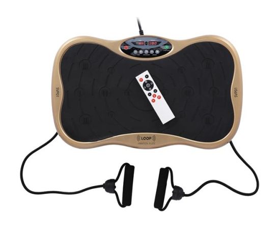 VIBRĀCIJAS PLATFORMA LOOP SVP01 Zelta Balansa trenažieri