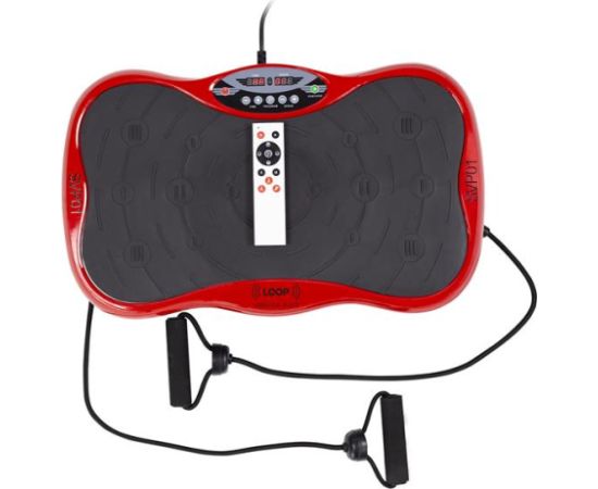 VIBRĀCIJAS PLATFORMA LOOP SVP01 Sarkana Balansa trenažieri