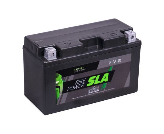 150 x 65 x 94 + - Intact Bike Power SLA 12V 6,5Ah(c20) 80A(EN) CT7B-4  EAN4250227554350 Akumulatori