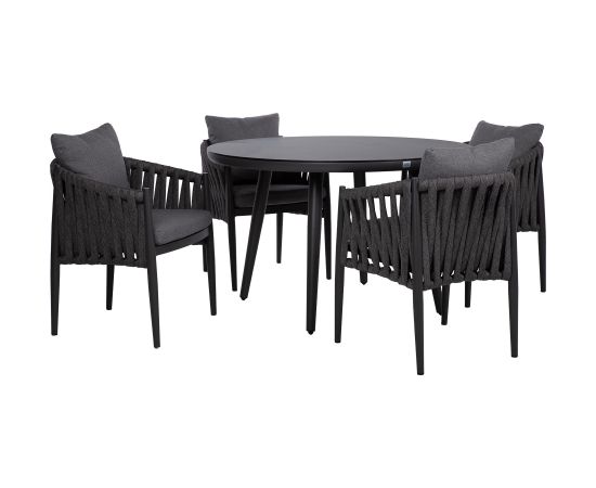 Garden furniture set BRISTOL table and 4 chairs Dārza galdi