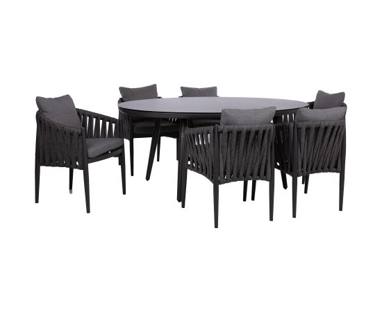 Garden furniture set BRISTOL table and 6 chairs Dārza galdi