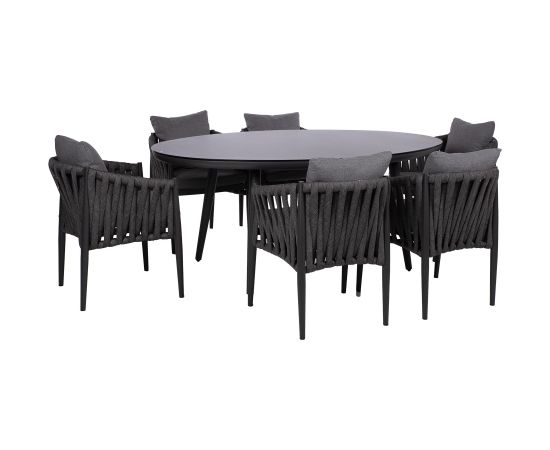 Garden furniture set BRISTOL table and 6 chairs Dārza galdi