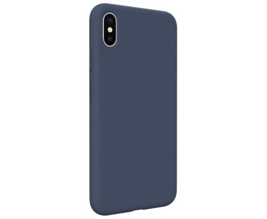 Evelatus Apple  iPhone Xs Max Premium Soft Touch Silicone Case Midnight Blue Чехлы - альтернативные