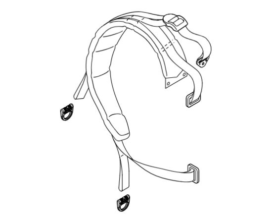 Pleca siksna kreisā PB-770, PB-778, Echo Rezerves daļas