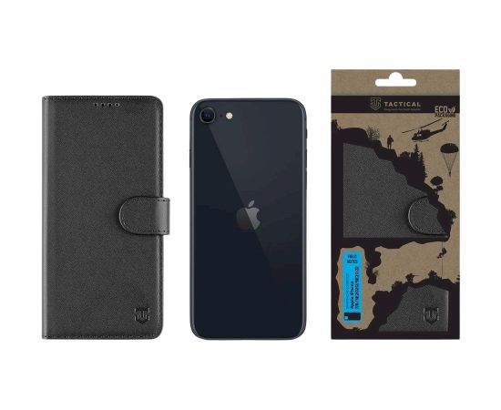 Tactical Field Notes Aizsargapvalks priekš Apple iPhone 7/8/SE2020/SE2022 / melns Neoriģinālie Maciņi