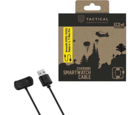 Tactical USB Charging Зарядный кабель для Amazfit GTR2/GTS2, Zepp e/z, T-Rex Pro Дата USB-кабели