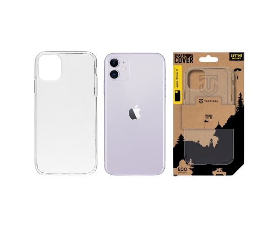 Tactical TPU Cover Защитный чехол для Apple iPhone 11 / прозрачный Чехлы - альтернативные