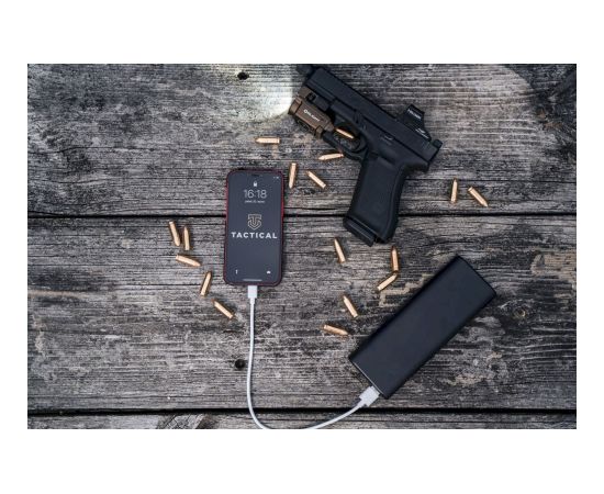 Tactical Smooth Thread USB-A/USB-C Кабель 1m / чёрный Дата USB-кабели