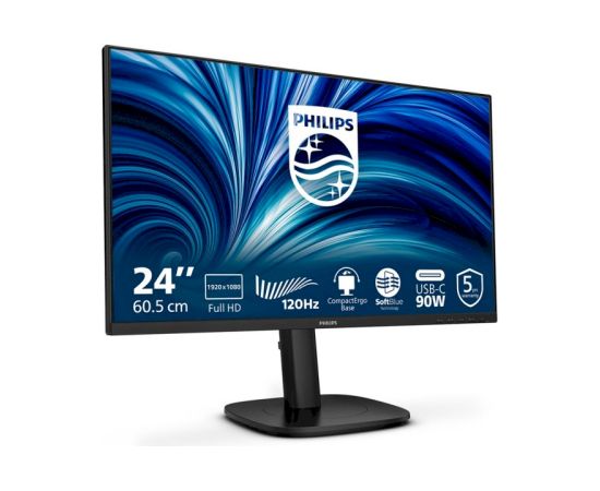 Philips 3000 series 24B2U3301/00 Monitors 24" / IPS / Full HD / 120 Hz Monitori
