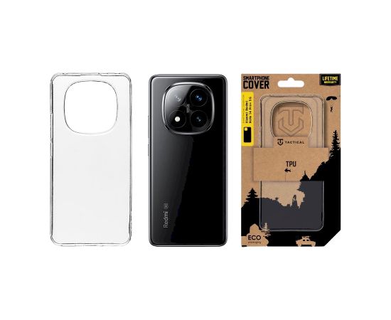 Tactical TPU Cover Защитный чехол для Xiaomi Redmi Note 14 Pro+ 5G / прозрачный Чехлы - альтернативные