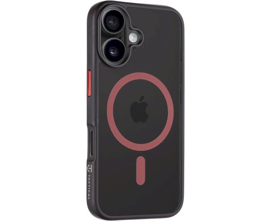 Tactical MagForce Hyperstealth 2.0 Cover Aizsargapvalks priekš iPhone 16 / melns/sarkans Neoriģinālie Maciņi