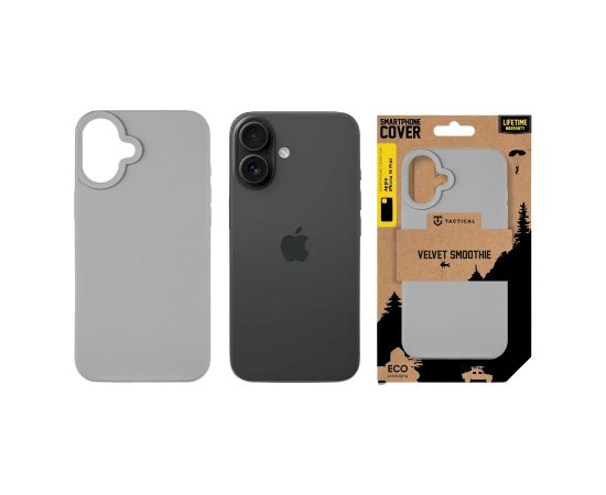 Tactical Velvet Smoothie Cover Защитный чехол для Apple iPhone 16 Plus / дымчатый Чехлы - альтернативные