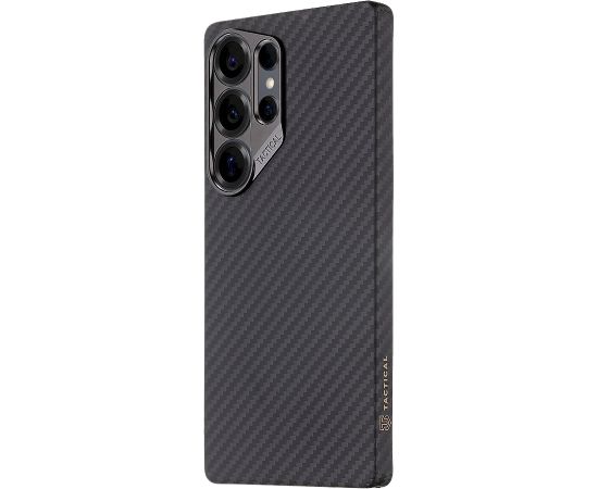 Tactical MagForce Aramid Cover Aizsargapvalks priekš Samsung Galaxy S25 Ultra / melns Neoriģinālie Maciņi