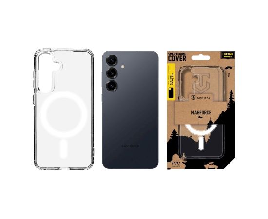 Tactical MagForce Cover Aizsargapvalks priekš Samsung Galaxy S25 / caurspīdīgs Neoriģinālie Maciņi