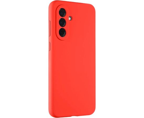 Tactical Velvet Smoothie Cover Aizsargapvalks priekš Samsung Galaxy A36 5G / sarkans Neoriģinālie Maciņi