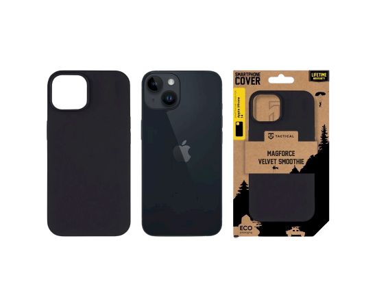 Tactical MagForce Velvet Smoothie Cover Aizsargapvalks priekš Apple iPhone 14 / asfalts Neoriģinālie Maciņi