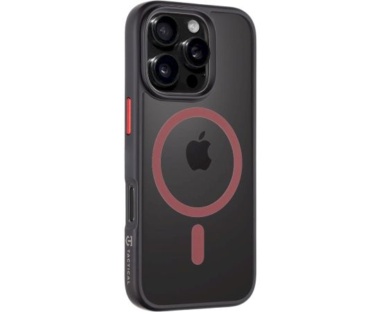 Tactical MagForce Hyperstealth 2.0 Cover Aizsargapvalks priekš iPhone 16 Pro / melns/sarkans Neoriģinālie Maciņi