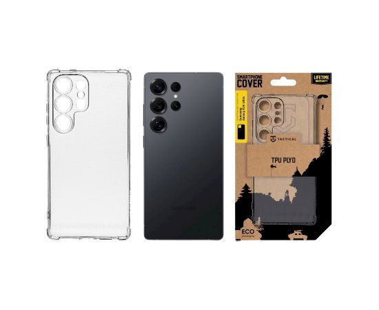 Tactical TPU Plyo Cover Aizsargapvalks priekš Samsung Galaxy S25 Ultra / caurspīdīgs Neoriģinālie Maciņi