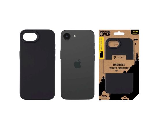 Tactical MagForce Velvet Smoothie Cover Защитный чехол для Apple iPhone 16e / асфальт Чехлы - альтернативные