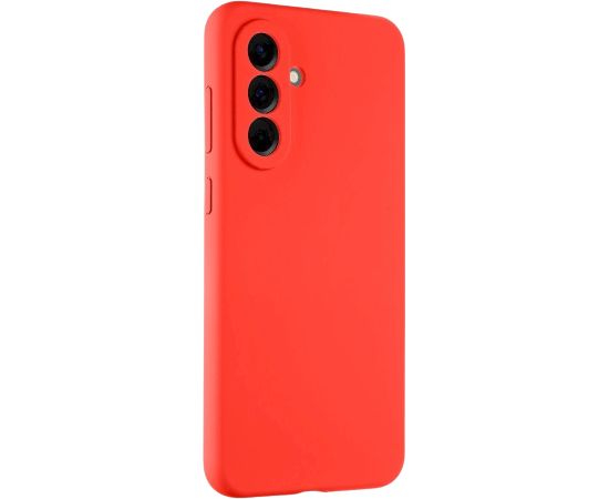 Tactical Velvet Smoothie Cover Aizsargapvalks priekš Samsung Galaxy A56 5G / sarkans Neoriģinālie Maciņi