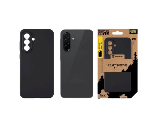 Tactical Velvet Smoothie Cover Aizsargapvalks priekš Samsung Galaxy A36 5G / asfalts Neoriģinālie Maciņi