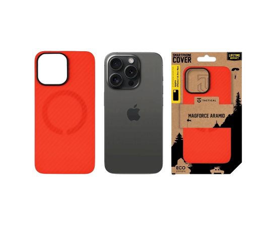 Tactical MagForce Aramid Bloody Mary Limited Edition Aizsargapvalks priekš Apple iPhone 14 Pro Max Neoriģinālie Maciņi