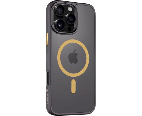 Tactical MagForce Hyperstealth 2.0 Aizsargapvalks priekš iPhone 16 Pro Max / melns/dzeltens Neoriģinālie Maciņi