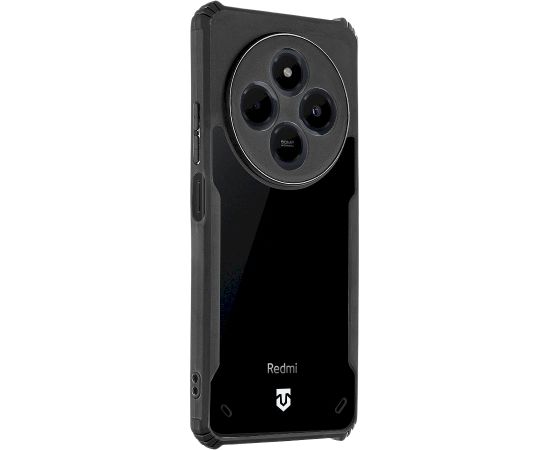 Tactical Quantum Stealth Cover Защитный чехол для Xiaomi Redmi 14C 4G/A4 5G/Poco C75 / прозрачный/чёрный Чехлы - альтернативные