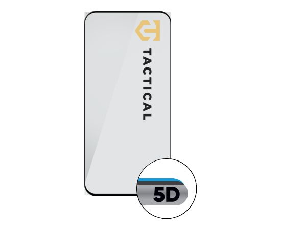 Tactical Glass Shield 5D для Xiaomi Redmi Note 15 Pro+ | черный Защитная пленка для экрана