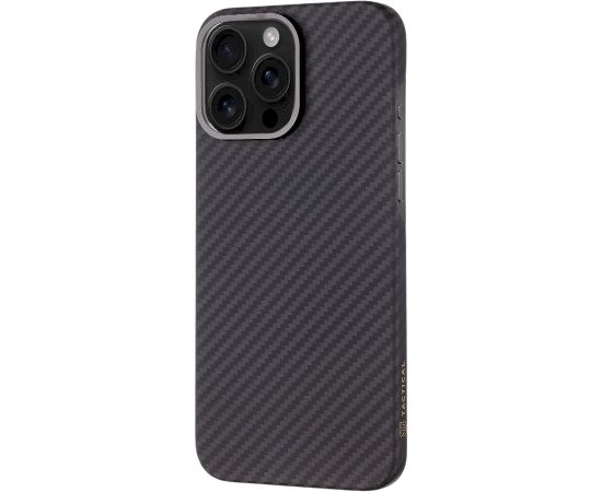 Tactical MagForce Aramid Cover Aizsargapvalks priekš Apple iPhone 16 Pro Max / melns Neoriģinālie Maciņi