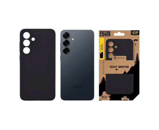 Tactical Velvet Smoothie Cover Aizsargapvalks priekš Samsung Galaxy S25 / asfalts Neoriģinālie Maciņi