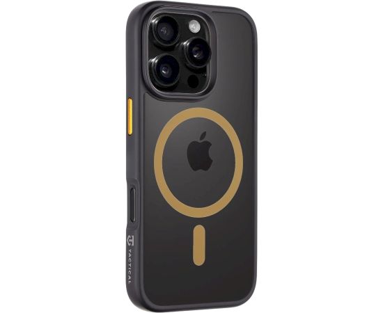 Tactical MagForce Hyperstealth 2.0 Aizsargapvalks priekš iPhone 16 Pro / melns/dzeltens Neoriģinālie Maciņi