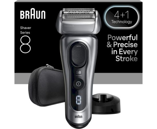 Braun Series 8 8617S Wet&Dry SensoAdapt Elektriskais skuveklis Jaunumi - Skaistums