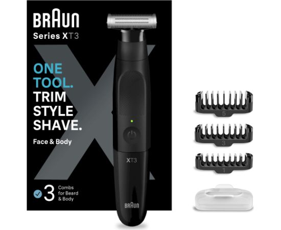 Braun X T3100 Триммер 1–3 mm Красота и здоровье 