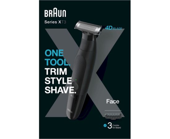 Braun X T3100 Триммер 1–3 mm Красота и здоровье 