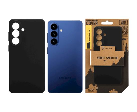 Tactical Velvet Smoothie Cover Защитный чехол для Samsung Galaxy S26+ / асфальт Чехлы - альтернативные